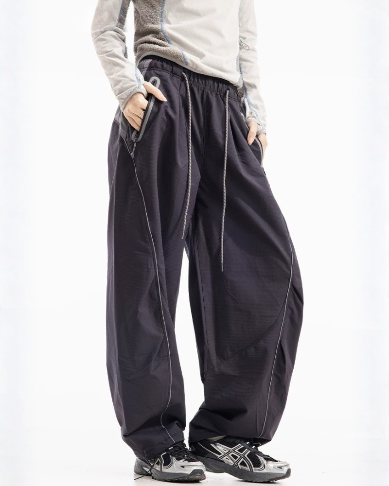 Outdoor Functional Unisex Water-Repellent Curved Hiking Pants