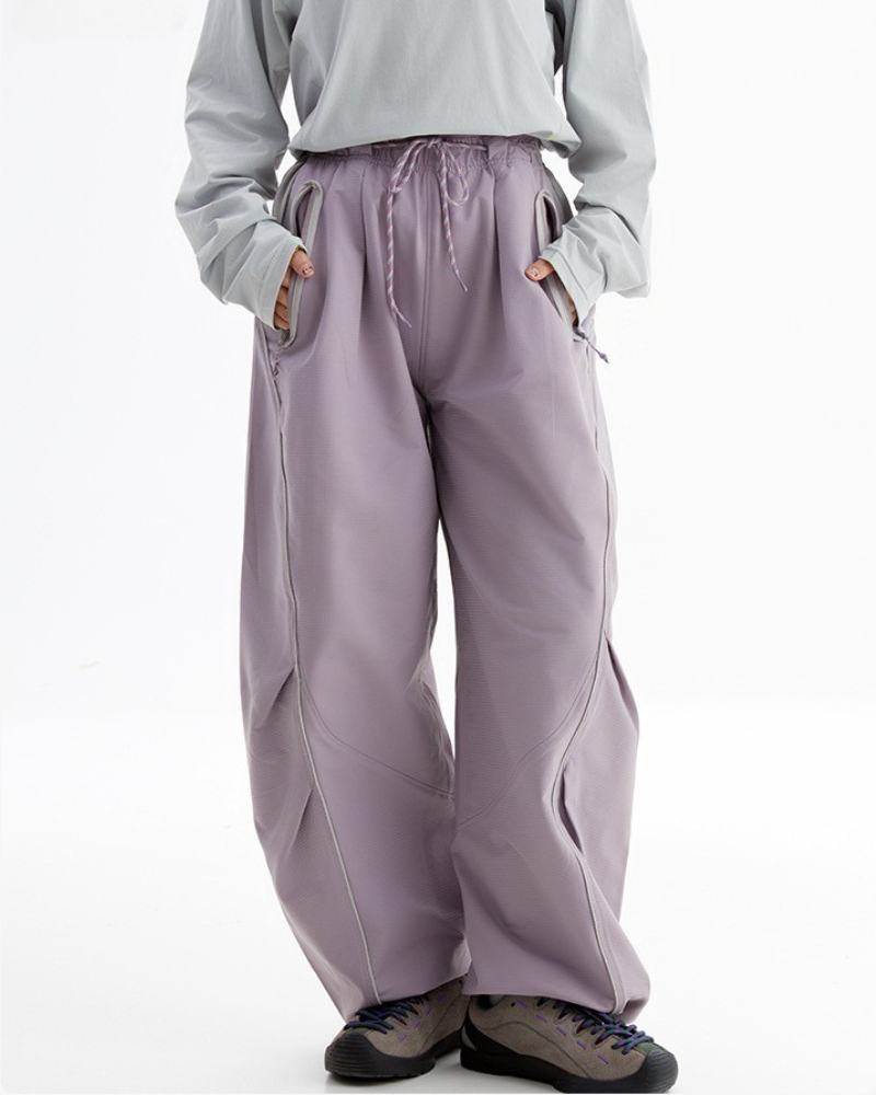 Outdoor Functional Unisex Water-Repellent Curved Hiking Pants