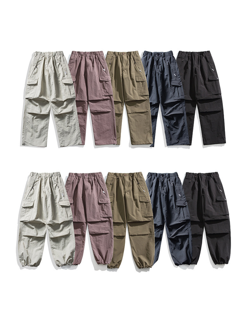 Outdoor Functional Water-repellent Hiking Cargo Pants