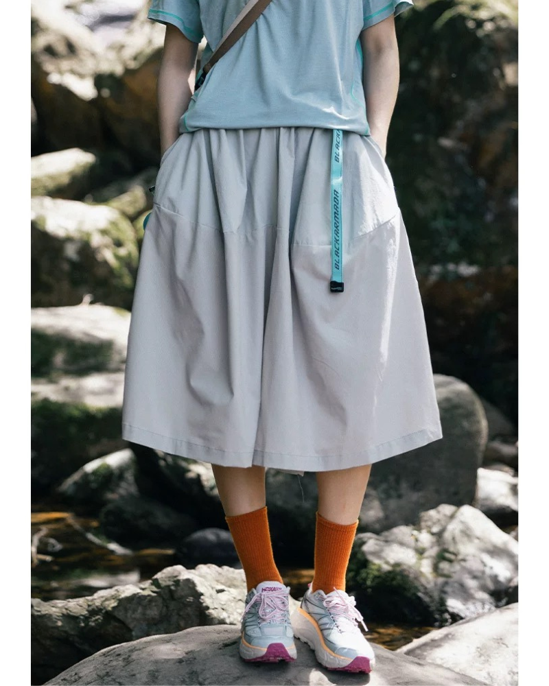 Outdoor Hiking Camping Versatile Cargo Skirt Pants