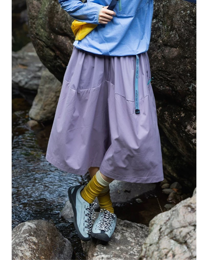 Outdoor Hiking Camping Versatile Cargo Skirt Pants