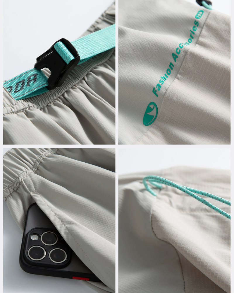 Outdoor Hiking Camping Versatile Cargo Skirt Pants