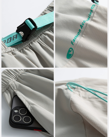 Outdoor Hiking Camping Versatile Cargo Skirt Pants