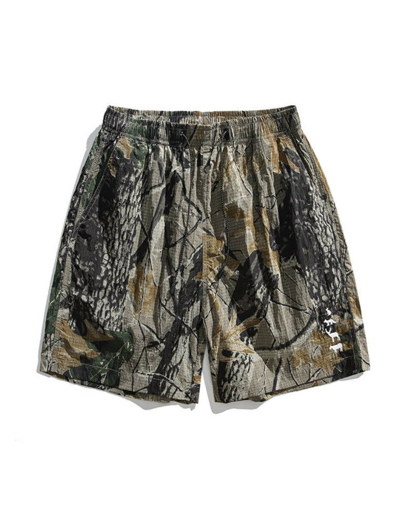 Outdoor Leopard Camo Cycling Hiking Shorts