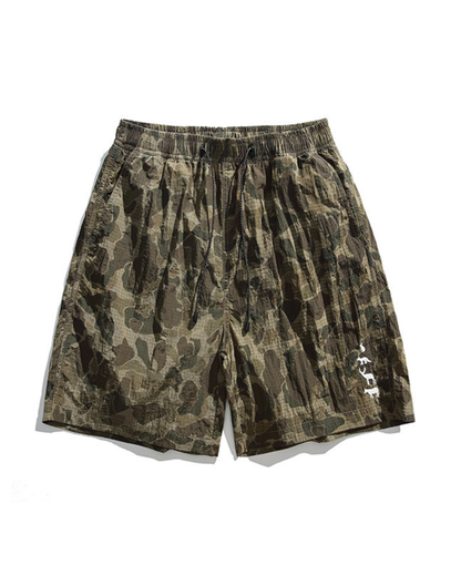 Outdoor Leopard Camo Cycling Hiking Shorts