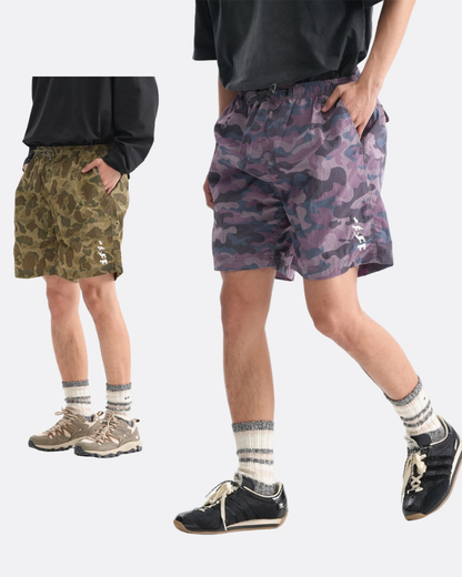 Outdoor Leopard Camo Cycling Hiking Shorts