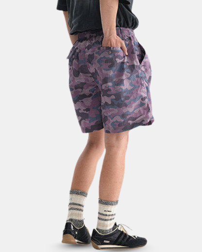 Outdoor Leopard Camo Cycling Hiking Shorts