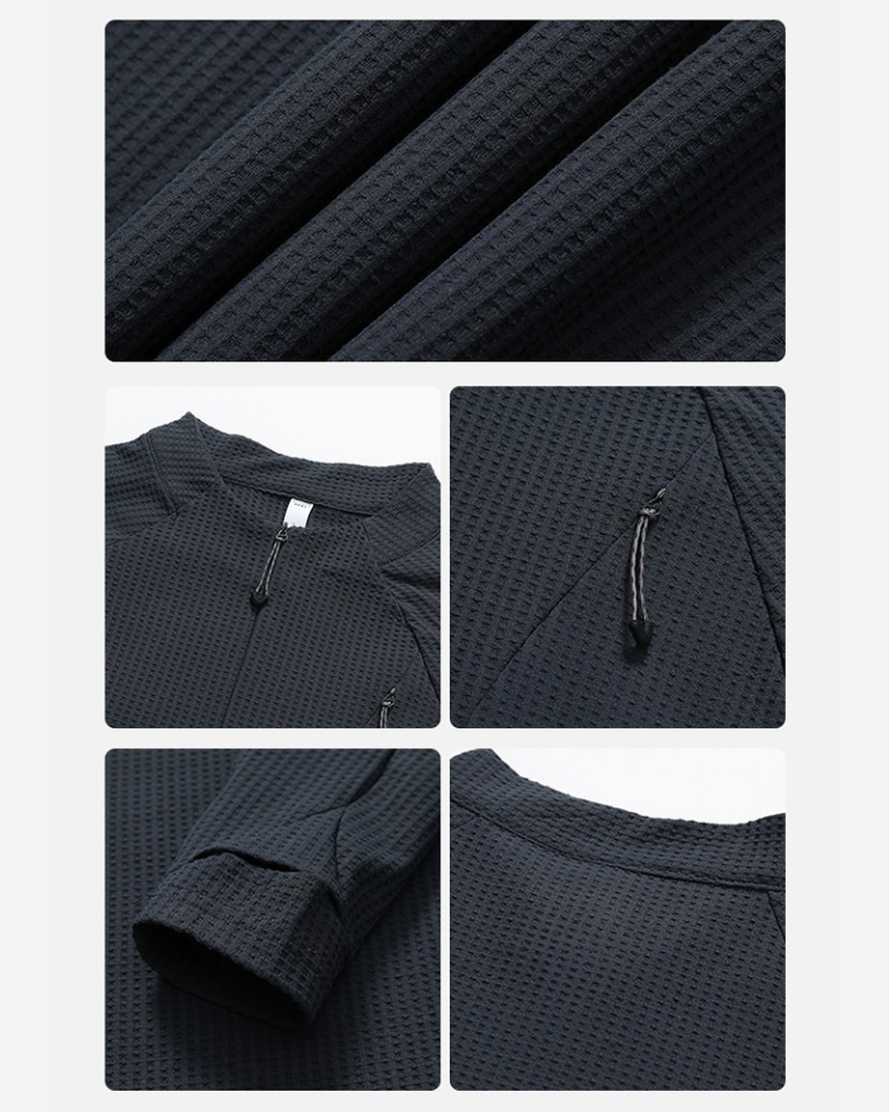 Outdoor Lightweight Quick-Dry Unisex Long-Sleeve T-Shirt