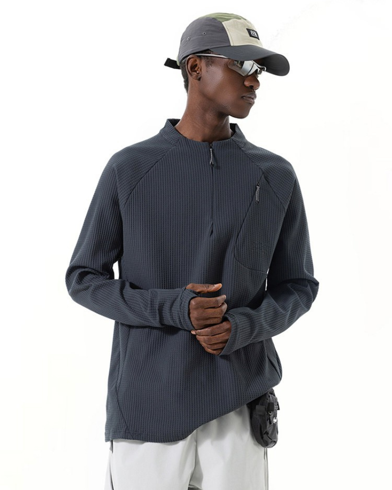 Outdoor Lightweight Quick-Dry Unisex Long-Sleeve T-Shirt