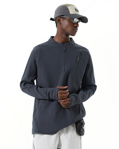 Outdoor Lightweight Quick-Dry Unisex Long-Sleeve T-Shirt