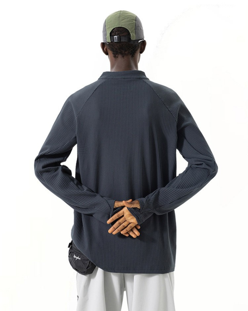 Outdoor Lightweight Quick-Dry Unisex Long-Sleeve T-Shirt