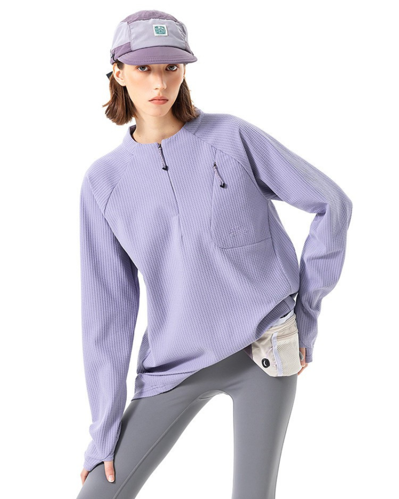 Outdoor Lightweight Quick-Dry Unisex Long-Sleeve T-Shirt