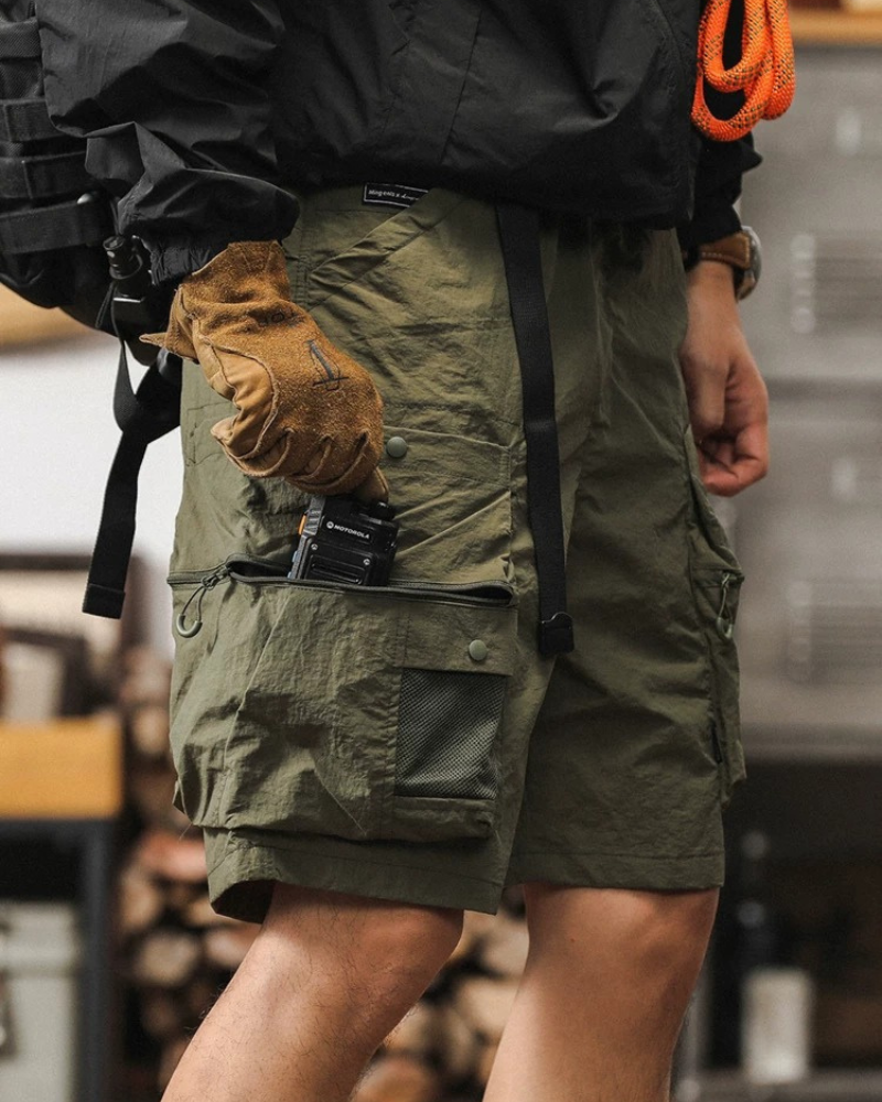 Outdoor Quick-Drying Functional Hiking Cargo Shorts