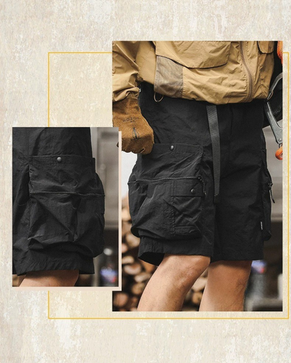 Outdoor Quick-Drying Functional Hiking Cargo Shorts
