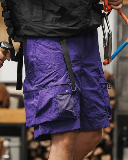 Outdoor Quick-Drying Functional Hiking Cargo Shorts