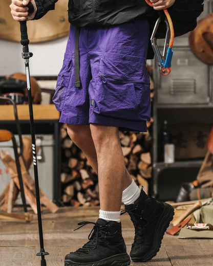 Outdoor Quick-Drying Functional Hiking Cargo Shorts