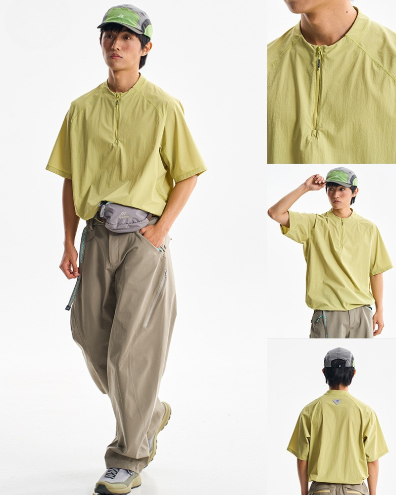 Outdoor Sports Unisex Breathable Lightweight Hiking T-Shirt