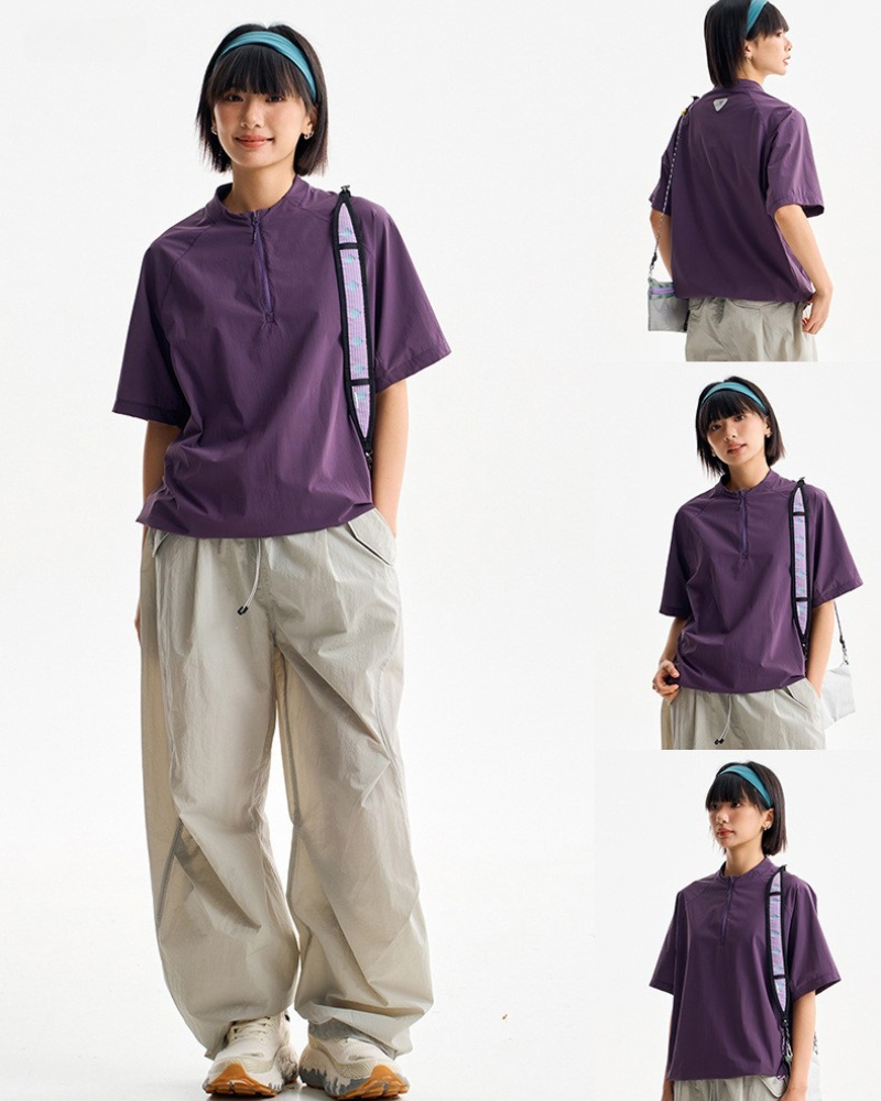 Outdoor Sports Unisex Breathable Lightweight Hiking T-Shirt