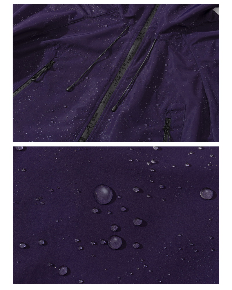 Outdoor Sports Unisex Hardshell 3D Hooded Jacket