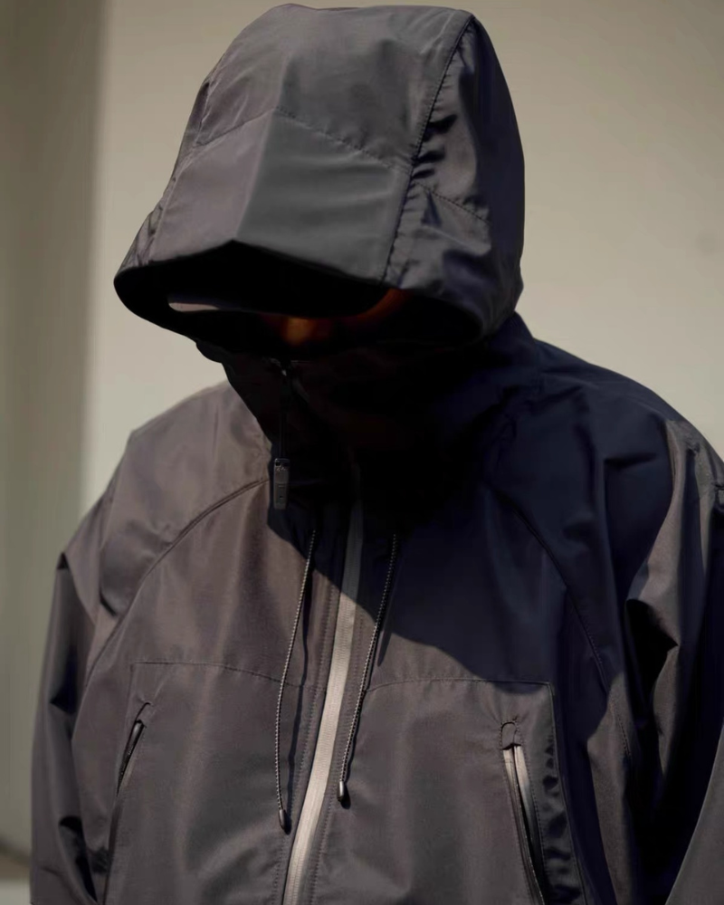 Outdoor Sports Unisex Hardshell 3D Hooded Jacket