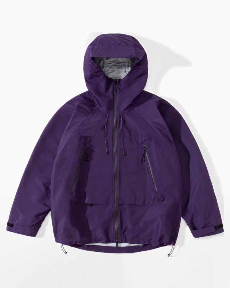 Outdoor Sports Unisex Hardshell 3D Hooded Jacket