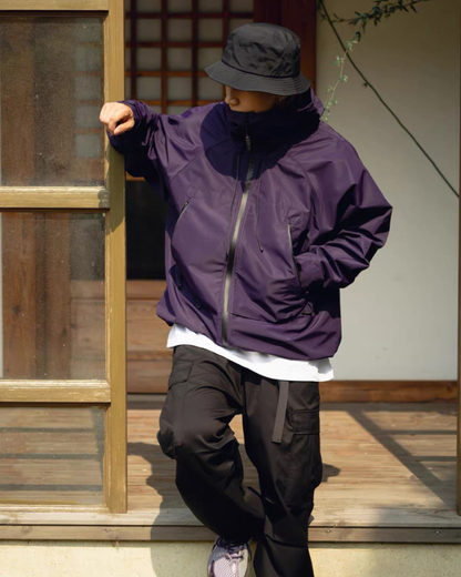 Outdoor Sports Unisex Hardshell 3D Hooded Jacket
