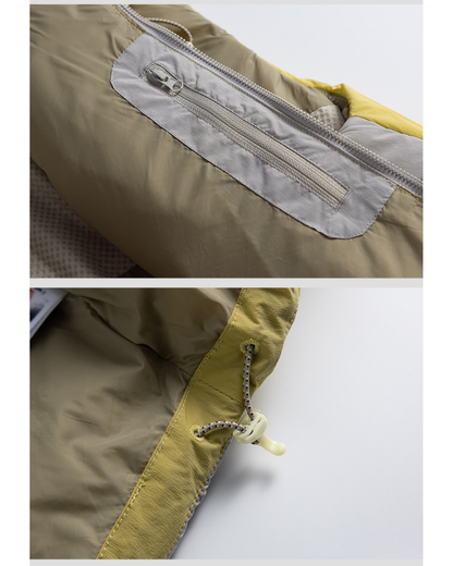 Outdoor-Daunenweste mit weißer Entendaune – warm für den Winter