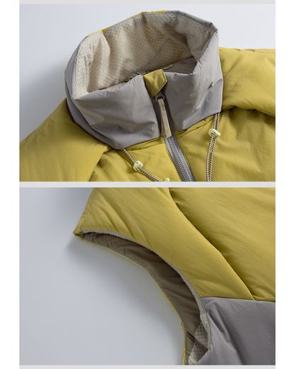 Outdoor-Daunenweste mit weißer Entendaune – warm für den Winter