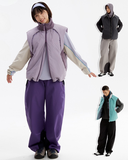 Outdoor-Daunenweste mit weißer Entendaune – warm für den Winter