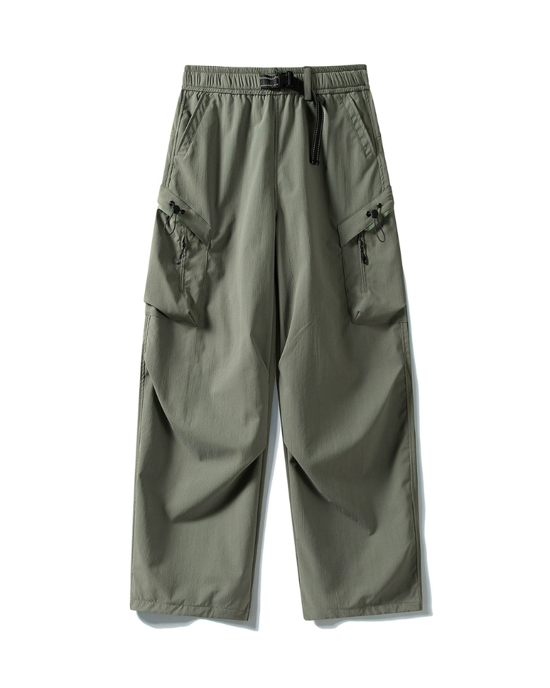 Outdoor Unisex Water-Repellent Curved Hiking Cargo Pants