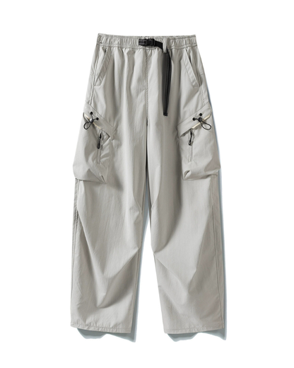 Outdoor Unisex Water-Repellent Curved Hiking Cargo Pants