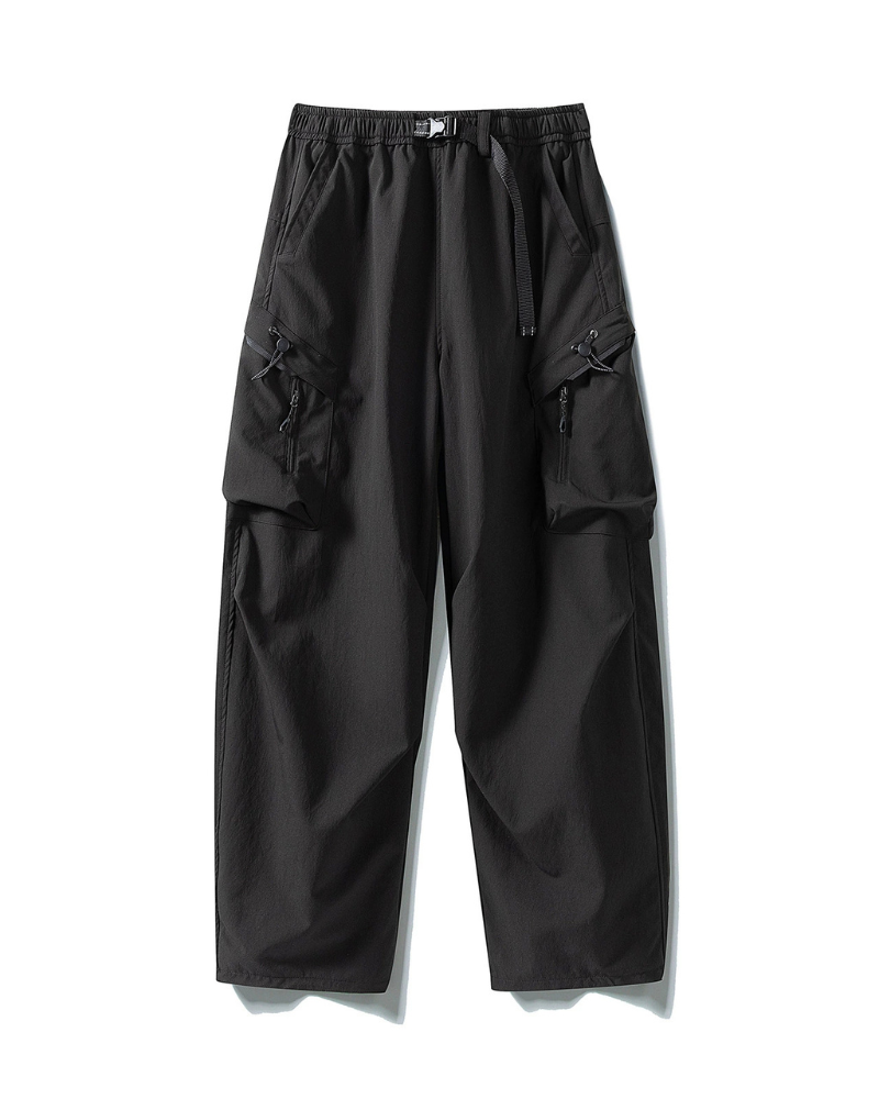Outdoor Unisex Water-Repellent Curved Hiking Cargo Pants
