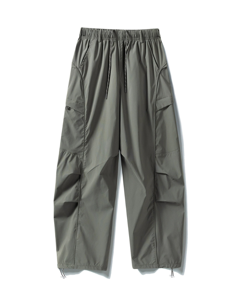 Outdoor Unisex Water-Repellent Curved Leg Hiking Pants