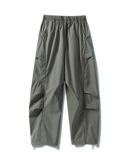 Outdoor Unisex Water-Repellent Curved Leg Hiking Pants