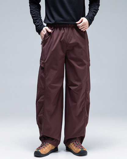 Outdoor Unisex Water-Repellent Curved Leg Hiking Pants