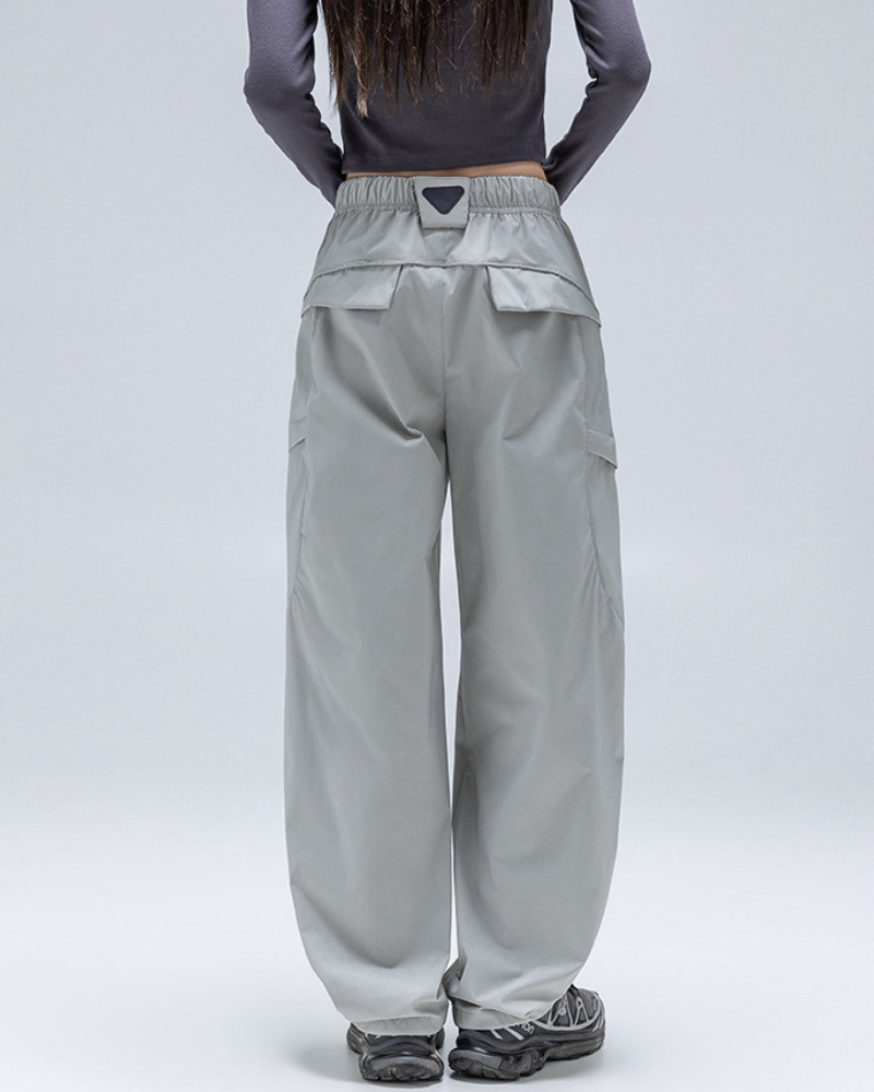 Outdoor Unisex Water-Repellent Curved Leg Hiking Pants