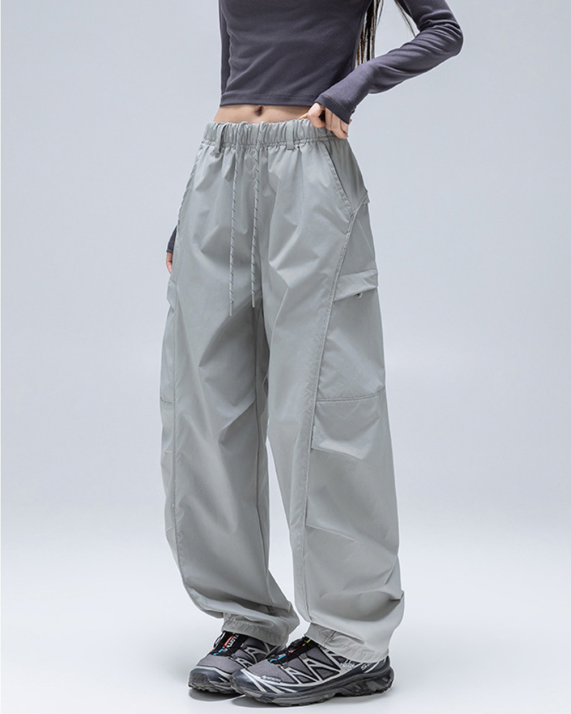 Outdoor Unisex Water-Repellent Curved Leg Hiking Pants
