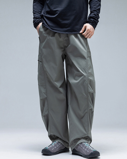 Outdoor Unisex Water-Repellent Curved Leg Hiking Pants