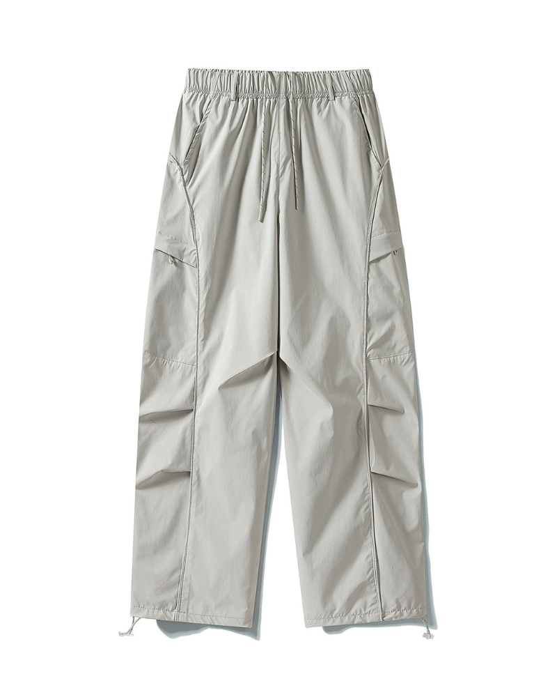 Outdoor Unisex Water-Repellent Curved Leg Hiking Pants