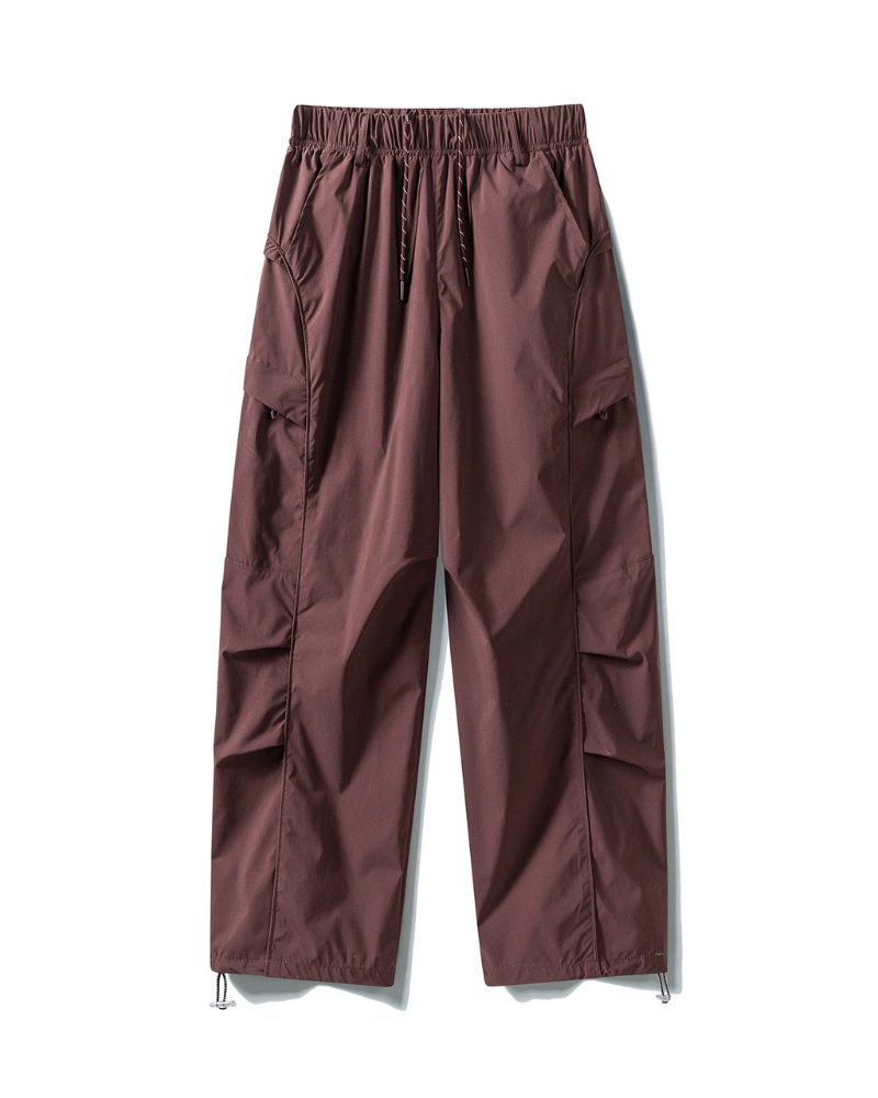 Outdoor Unisex Water-Repellent Curved Leg Hiking Pants