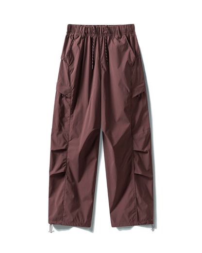 Outdoor Unisex Water-Repellent Curved Leg Hiking Pants