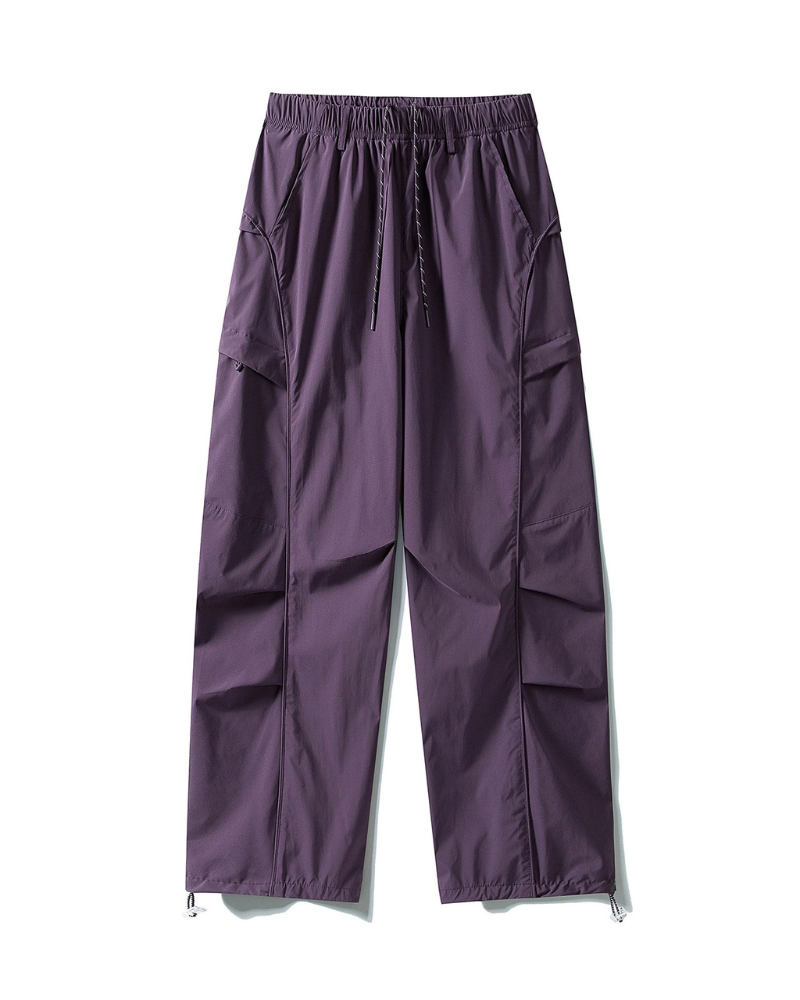 Outdoor Unisex Water-Repellent Curved Leg Hiking Pants