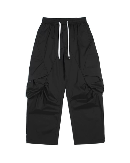 Outdoor Unisex Water-Repellent Curved Hiking Cargo Pants