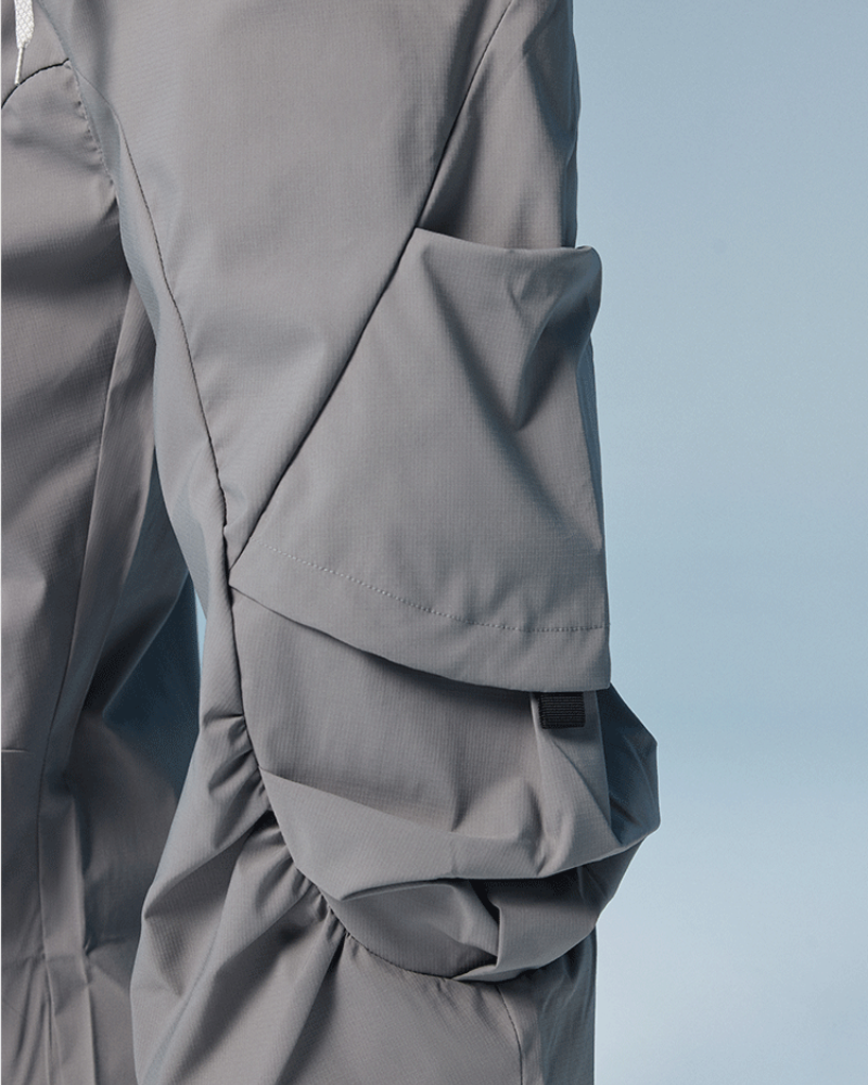 Outdoor Unisex Water-Repellent Curved Hiking Cargo Pants