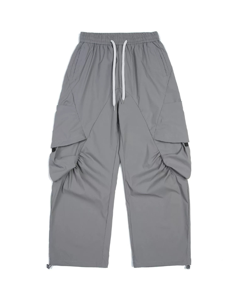 Outdoor Unisex Water-Repellent Curved Hiking Cargo Pants