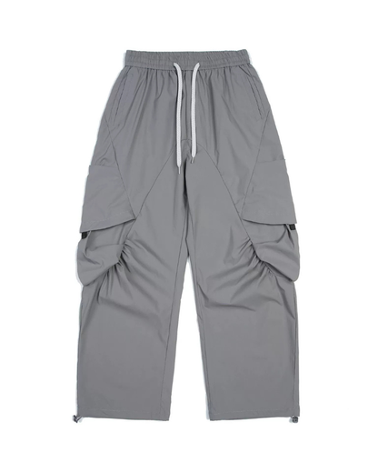 Outdoor Unisex Water-Repellent Curved Hiking Cargo Pants
