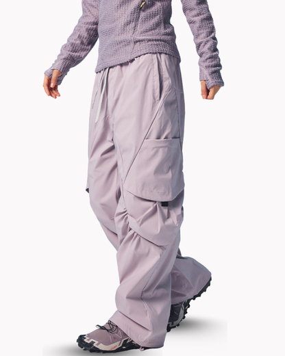 Outdoor Unisex Water-Repellent Curved Hiking Cargo Pants