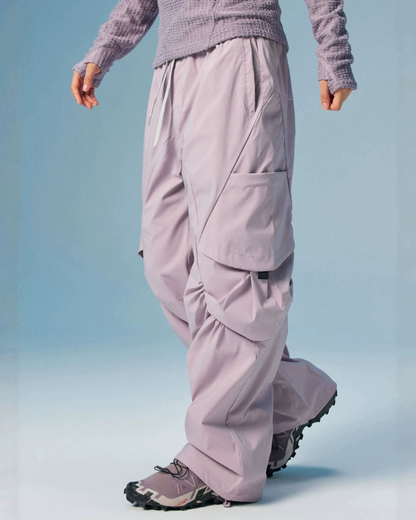 Outdoor Unisex Water-Repellent Curved Hiking Cargo Pants