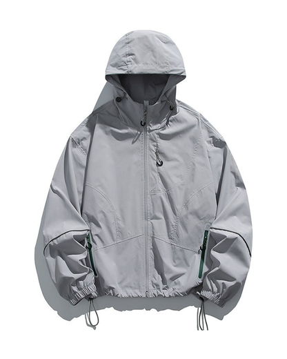 Outdoor Waterproof Mountaineering Hiking Utility Jacket