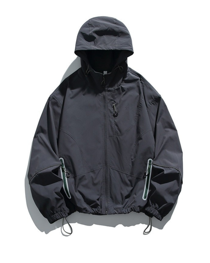 Outdoor Waterproof Mountaineering Hiking Utility Jacket